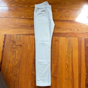 White denim Brixton Joe’s Jeans